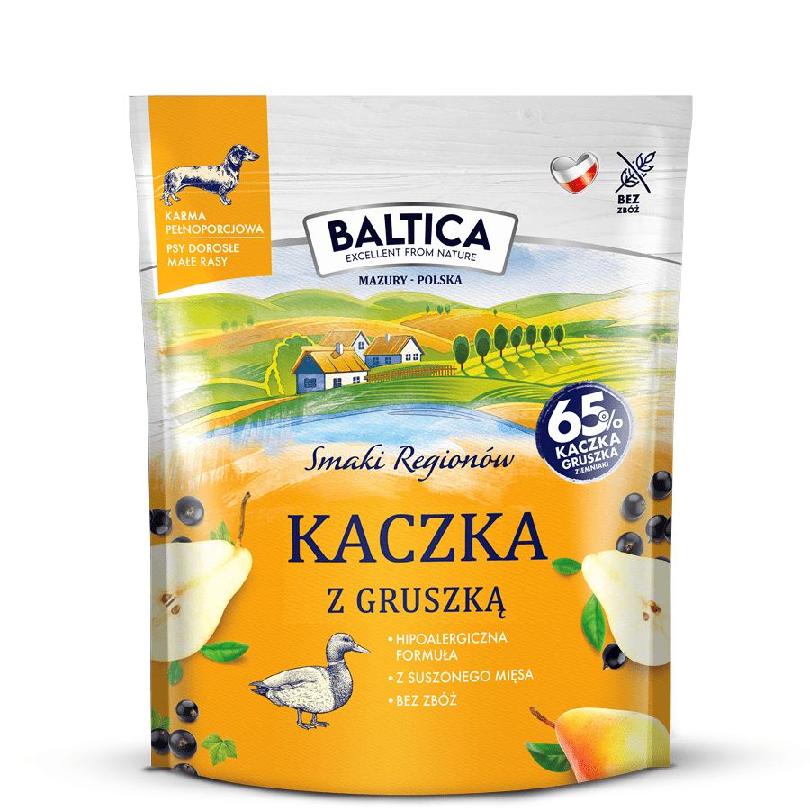 BALTICA Duck with Pear small breeds 1kg