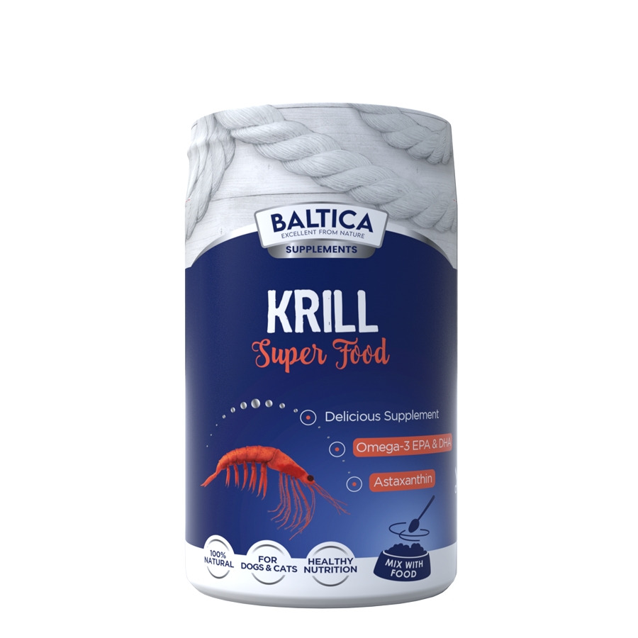 Suplement kryl dla psa i kota 100g