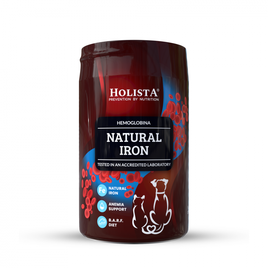 Naturalne żelazo dla psa i kota 180g