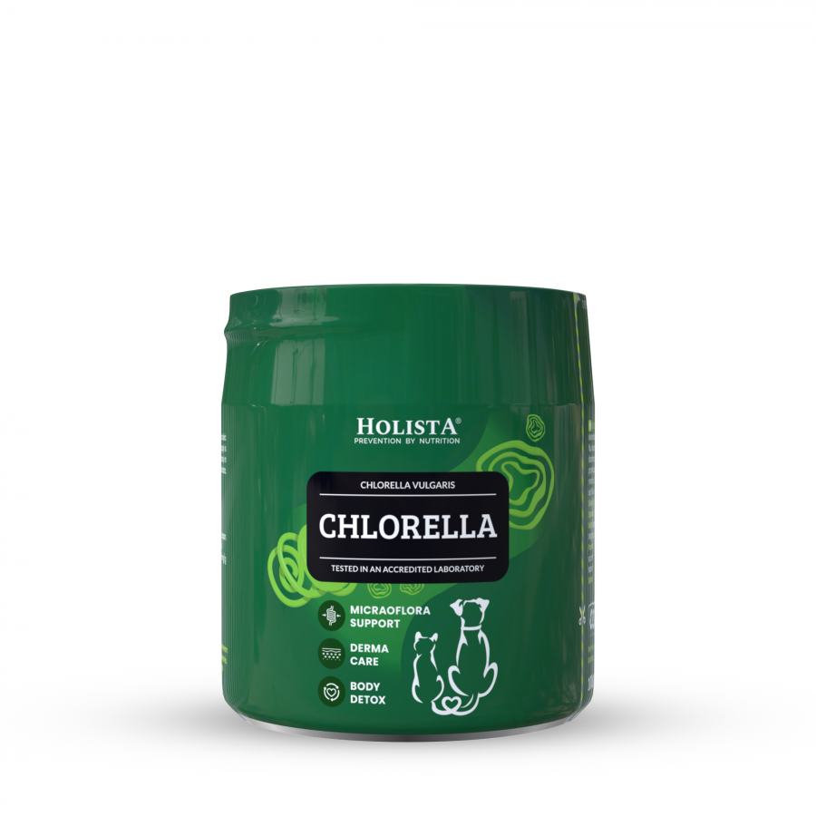 Chlorella dla psa i kota 100g