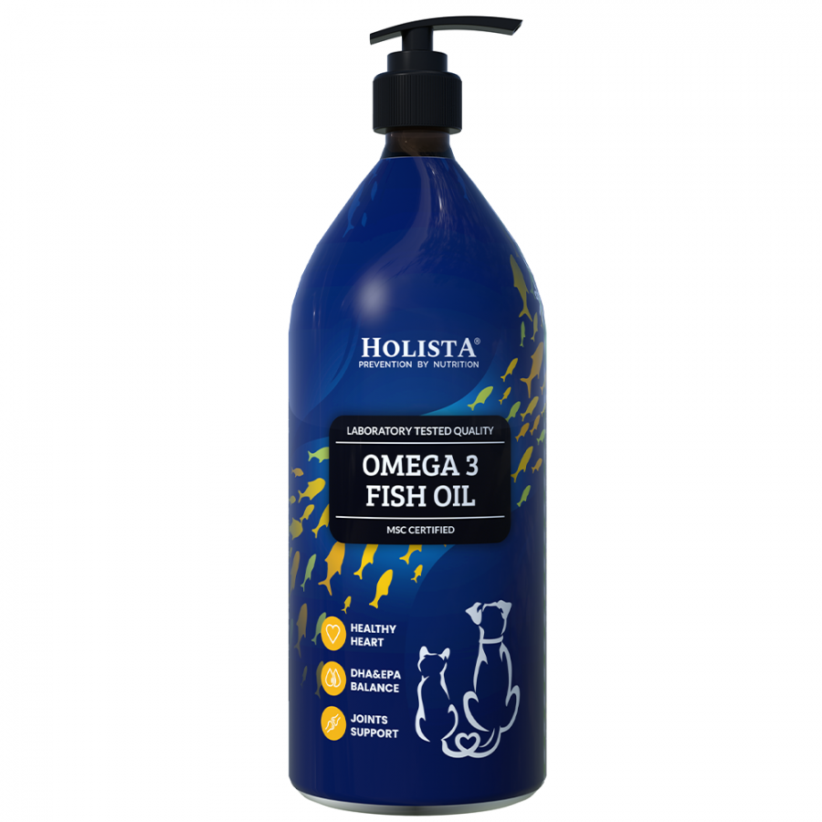 HolistaPets Omega3 Fish Oil 1000ml